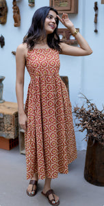 Athangudi Strap Dress