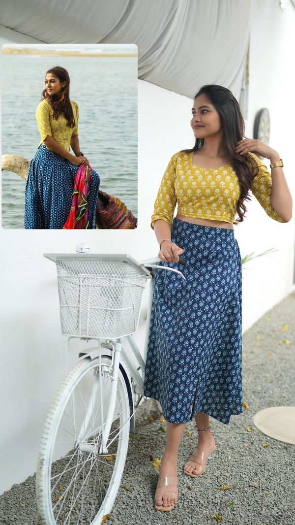 Kadhambari Skirt Combo