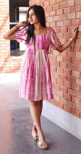 Pink Tie Dye dress