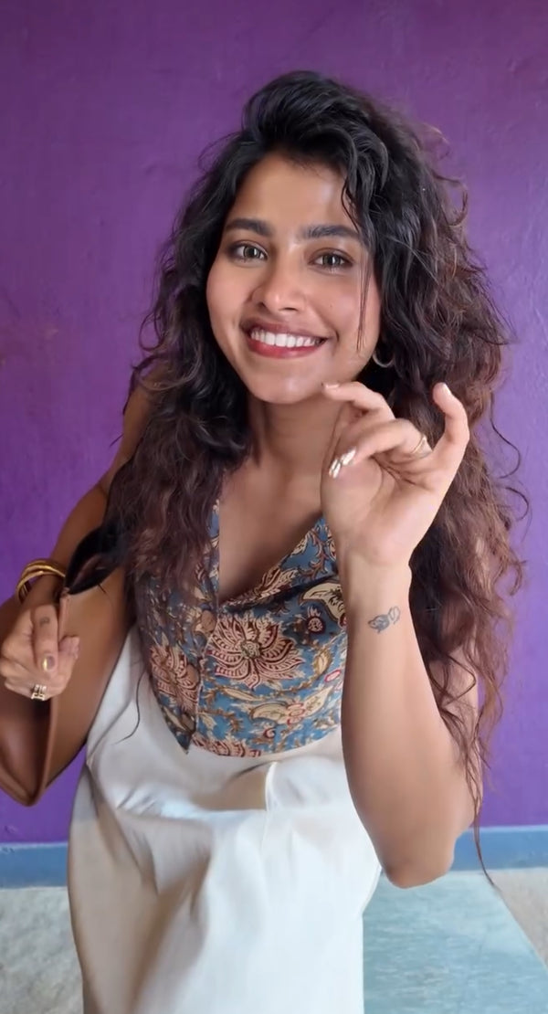 Ivory Midi Skirt Combo - 8 Prints