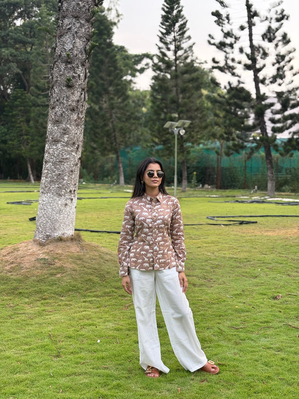 Cotton Linen Trouser - 2 Colours