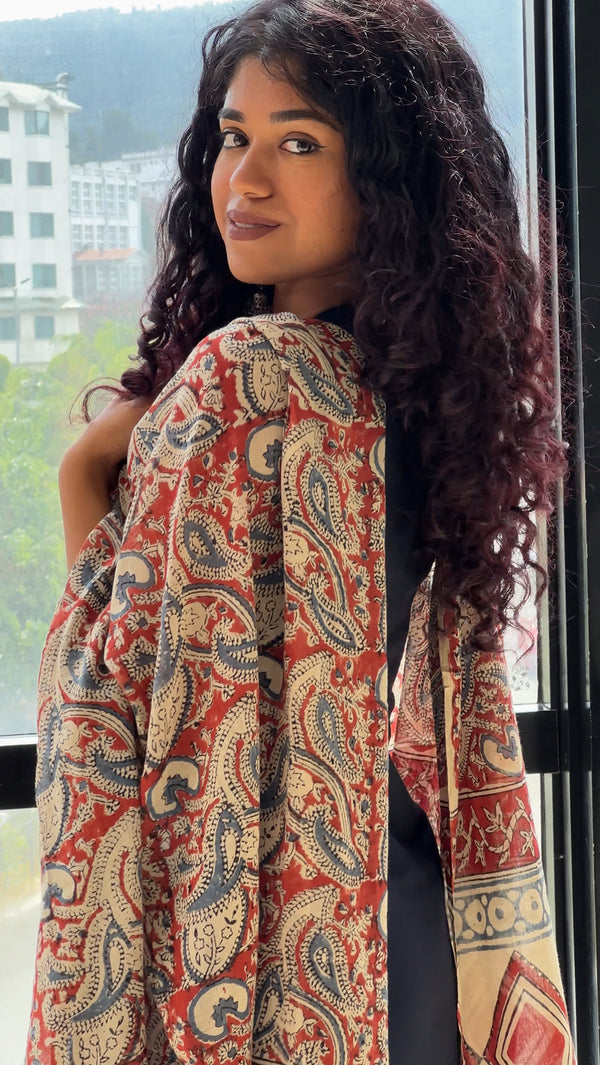 Handblock Dupatta #3