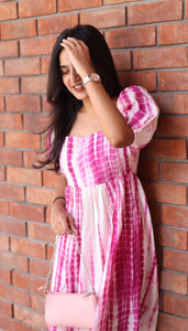 Pink Tie Dye dress