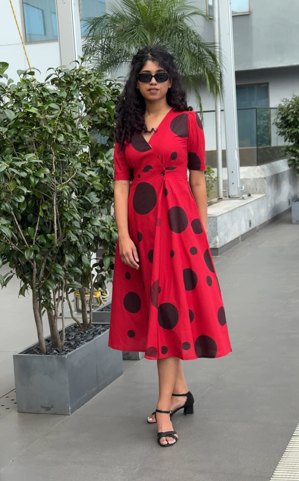 Christmas Wrap Dress🎄