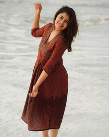 vrinda suit set with dupatta