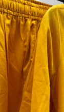 Yellow cotton Linen 2PC Set