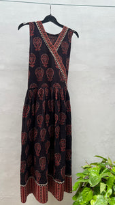 Angrakha Sleeveless Dress