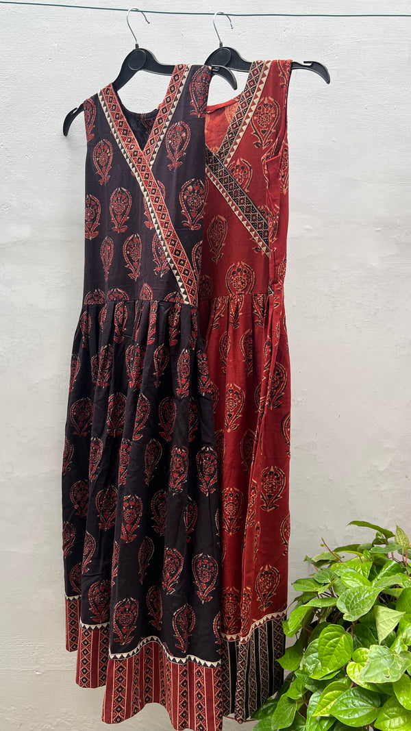 Angrakha Sleeveless Dress