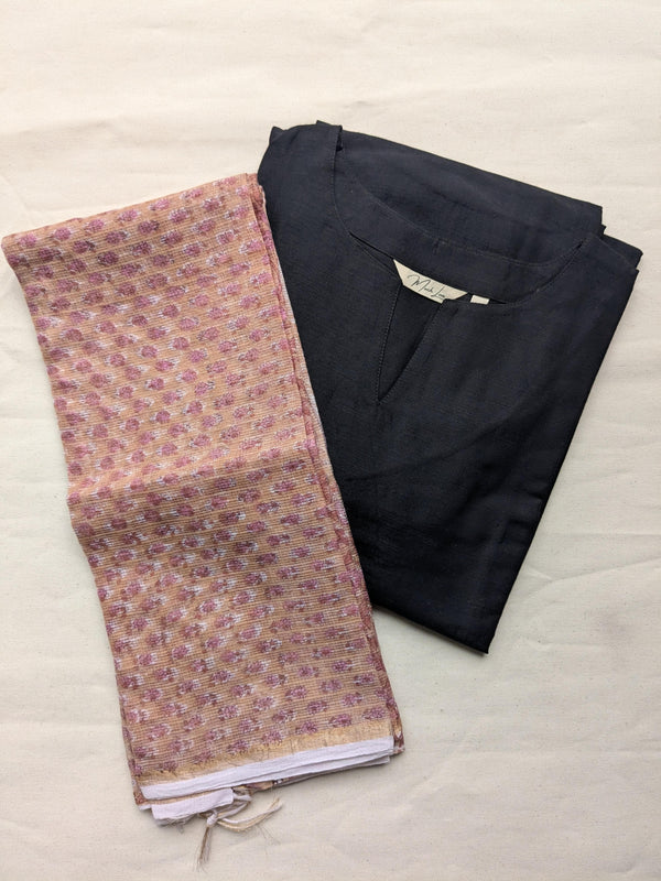 Kota Dupatta - Dusty Pink #1