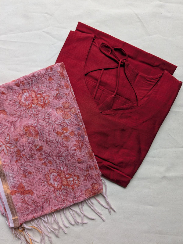 Kota Dupatta - Pink #2