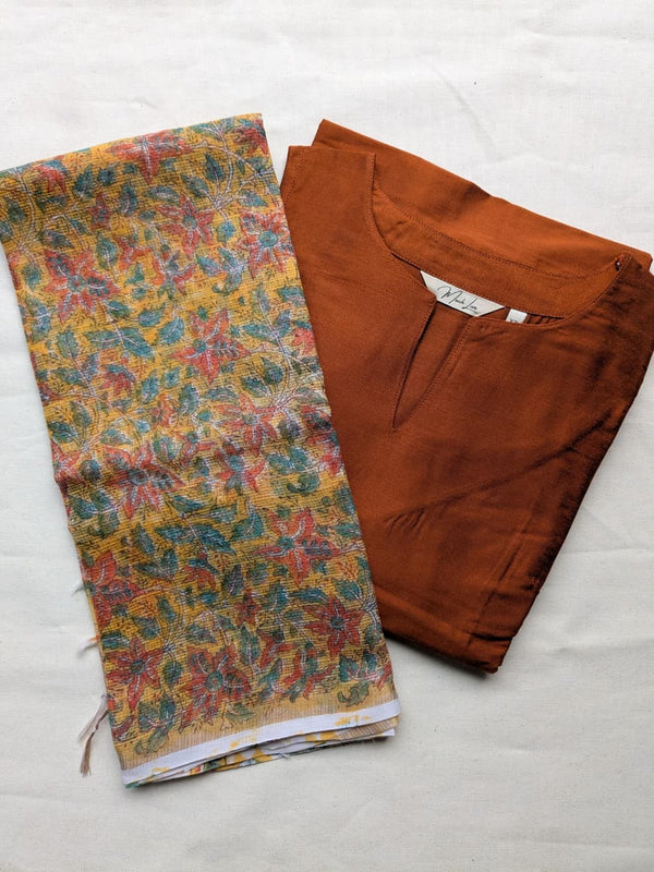 Kota Dupatta - Yellow #1